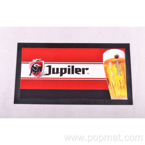 Custom Printed OEM bar runner rubber bar mat